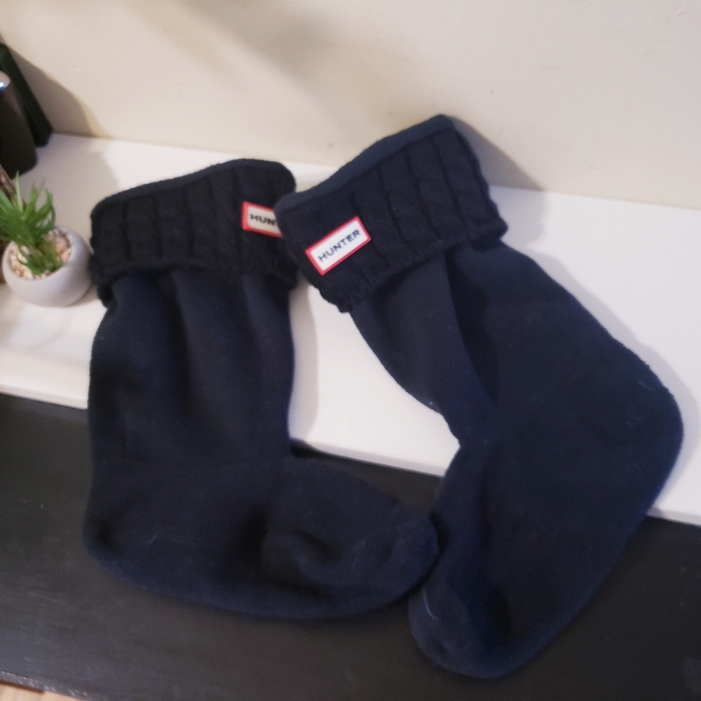 HUNTER Kids Boot Socks - XL ( 4 - 6) Like NEW